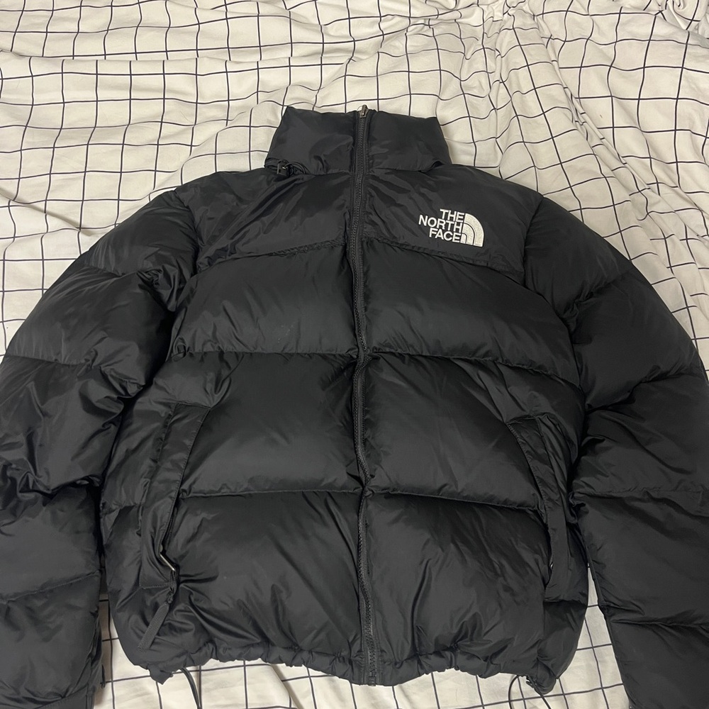 The North Face Black Puffer Jacket Nuptse